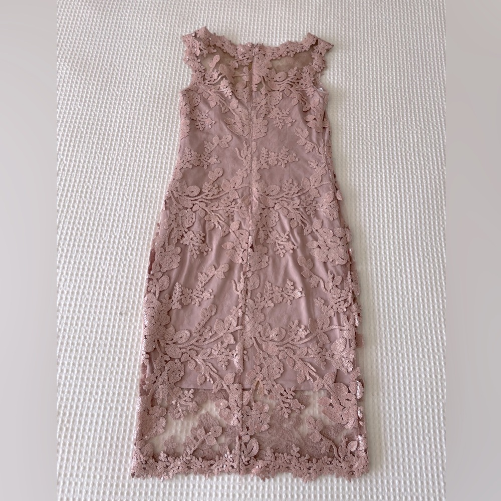 Tadashi Shoji Pink Lace Dress - Picture 4 of 8